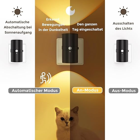 Exklusives Steckdosenlicht